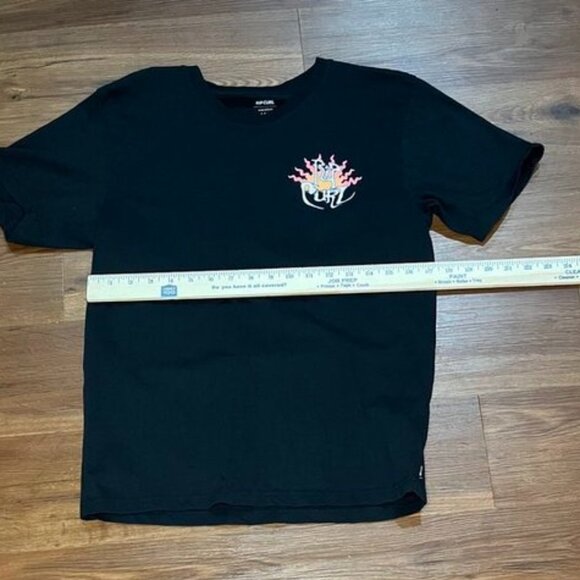 Rip Curl Kidswear Black Surf Graphic Tee (14/L, 164 cm) - Picture 7 of 9